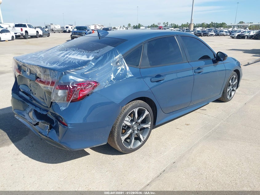Vin: 2hgfe4f88th305831, lot: 44634521, honda civic hybrid sport/sport touring 20264