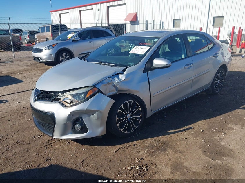 2016 Toyota Corolla S Plus