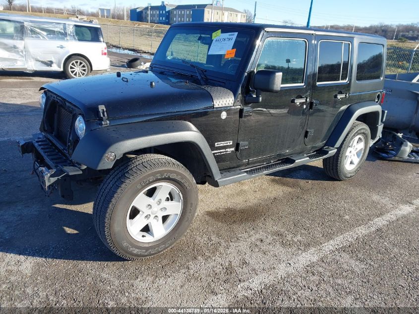 2018 Jeep Wrangler Unlimited Sport