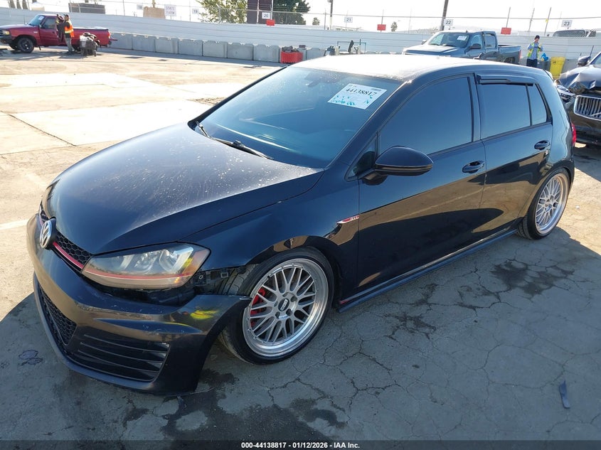 2015 Volkswagen Golf Gti 2.0T Autobahn 4-Door