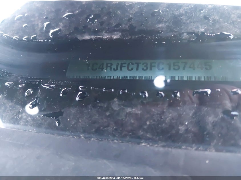 VIN 1C4RJFCG2MC734966 2021 JEEP GRAND CHEROKEE OVERLAND 4X4