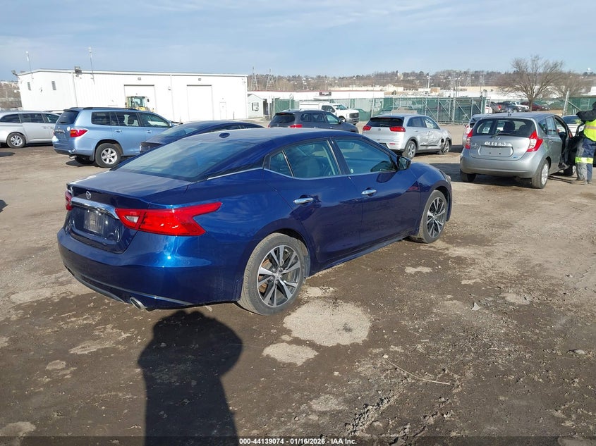 2018 Nissan Maxima 3.5S/Sv/Sl/Sr/Plat