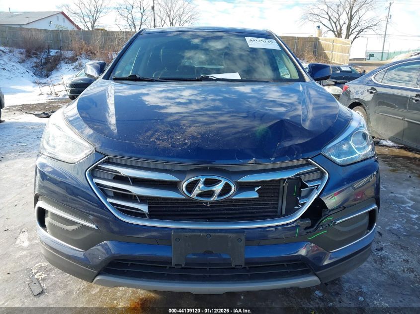 2018 Hyundai Santa Fe Sport 2.4L VIN: 5XYZTDLB8JG552330 Lot: 44139120