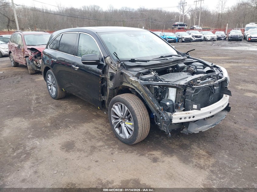 2018 Acura Mdx Technology Package Acurawatch Plus Pkg