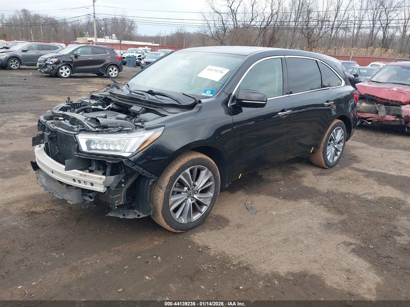 2018 Acura Mdx Technology Package Acurawatch Plus Pkg