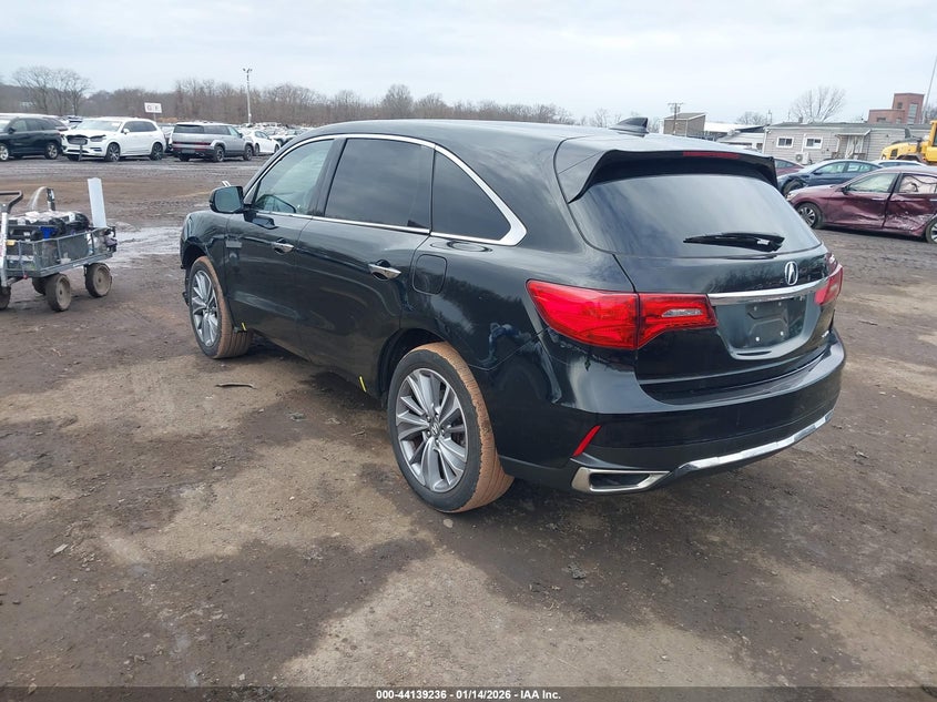 2018 Acura Mdx Technology Package Acurawatch Plus Pkg