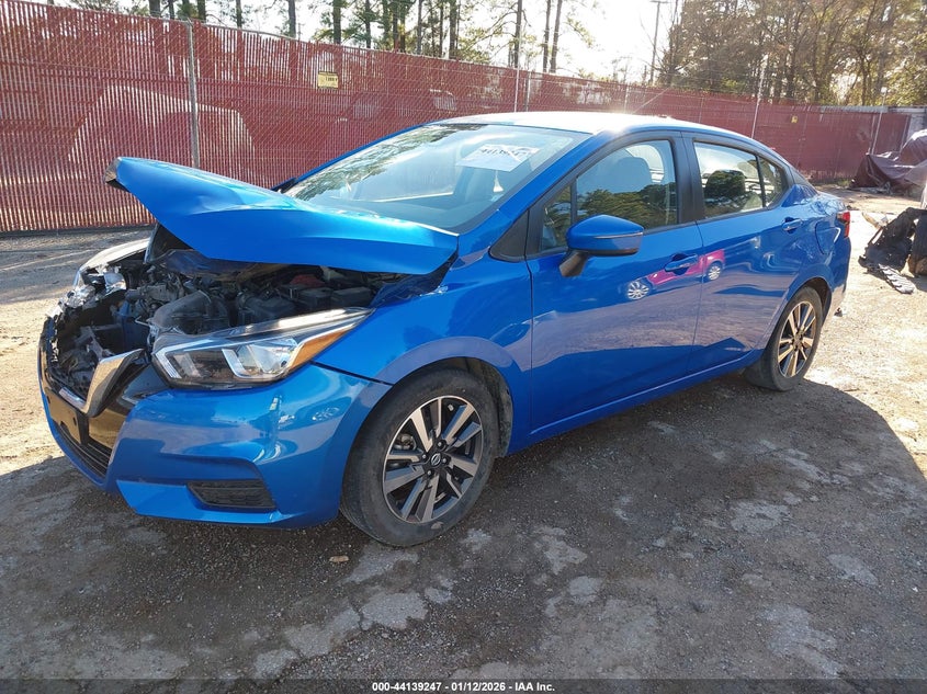 2021 Nissan Versa Sv Xtronic Cvt