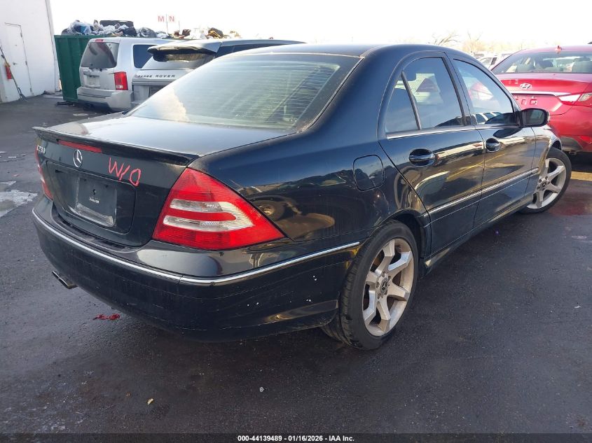 2007 Mercedes-Benz C 230 Sport