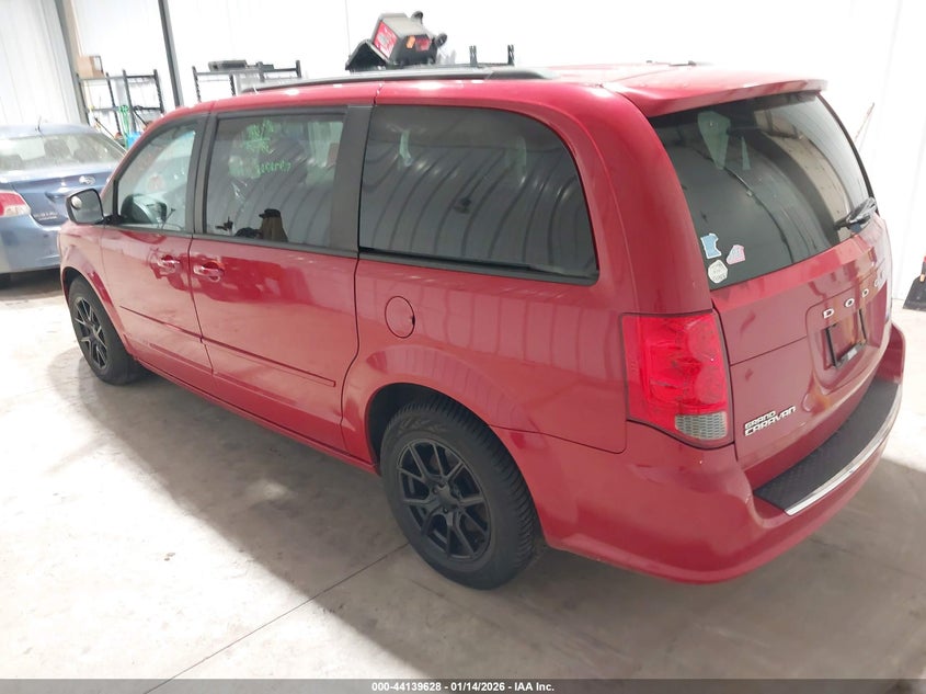 Vin: 2c4rdgeg5gr274675, lot: 44635558, dodge grand caravan r/t 20163