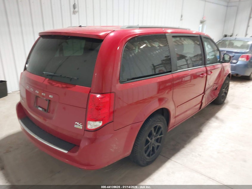 Vin: 2c4rdgeg5gr274675, lot: 44635558, dodge grand caravan r/t 20164