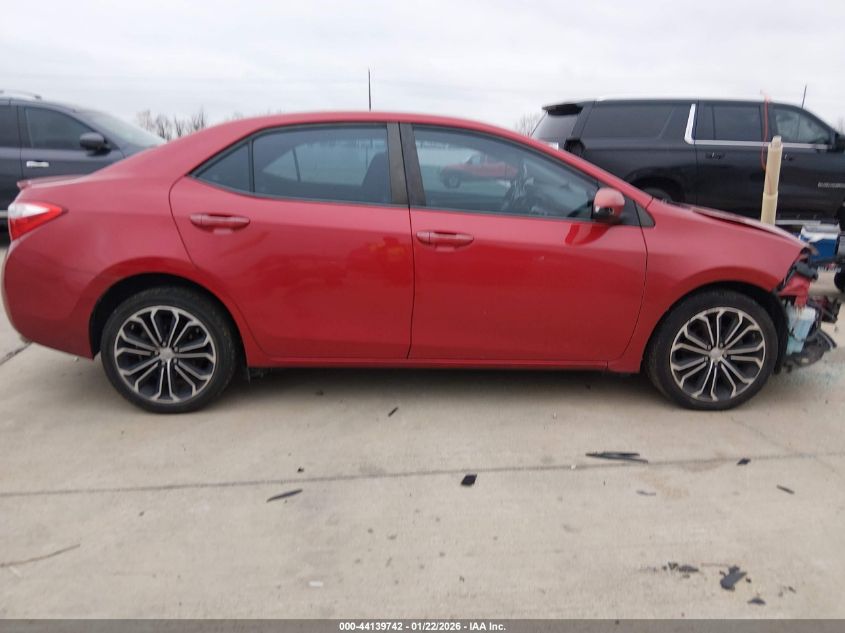 2015 Toyota Corolla S Plus VIN: 2T1BURHE4FC250986 Lot: 44139742