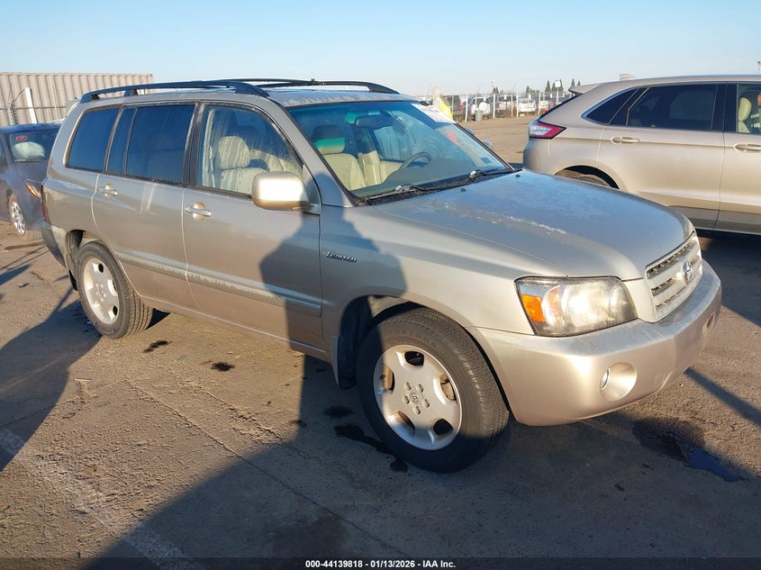 JTEDP21A750050283 2005 Toyota Highlander Limited V6 auction photo 1