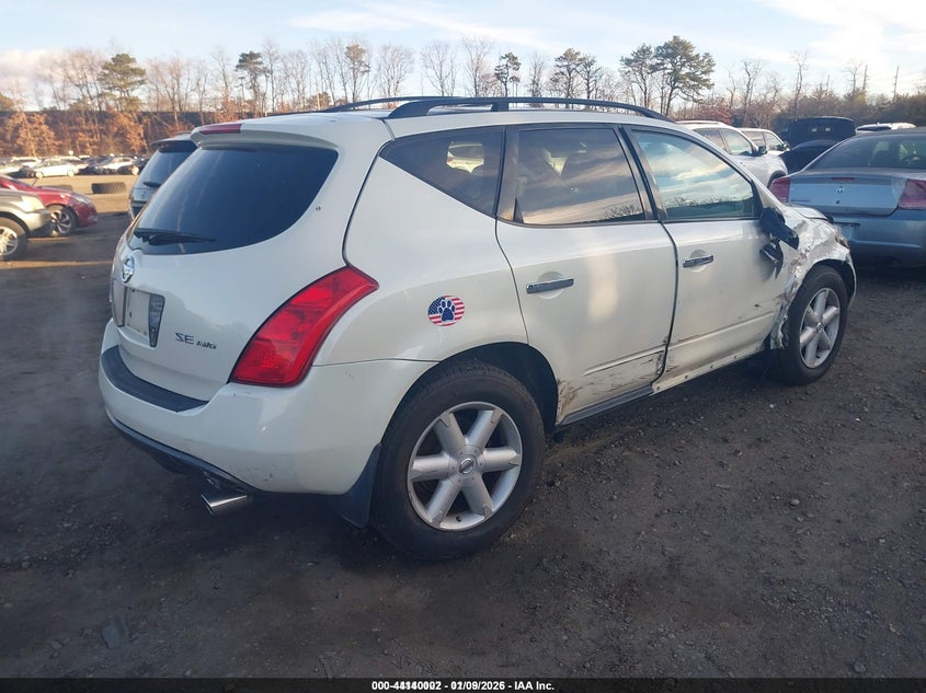 2005 Nissan Murano Se