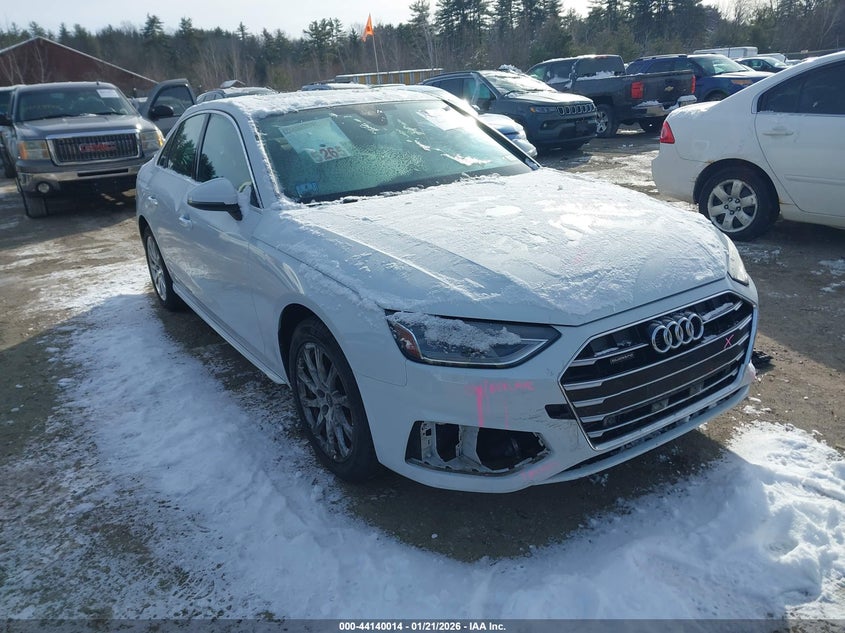 2021 Audi A4 Premium 40 Tfsi Quattro S Tronic