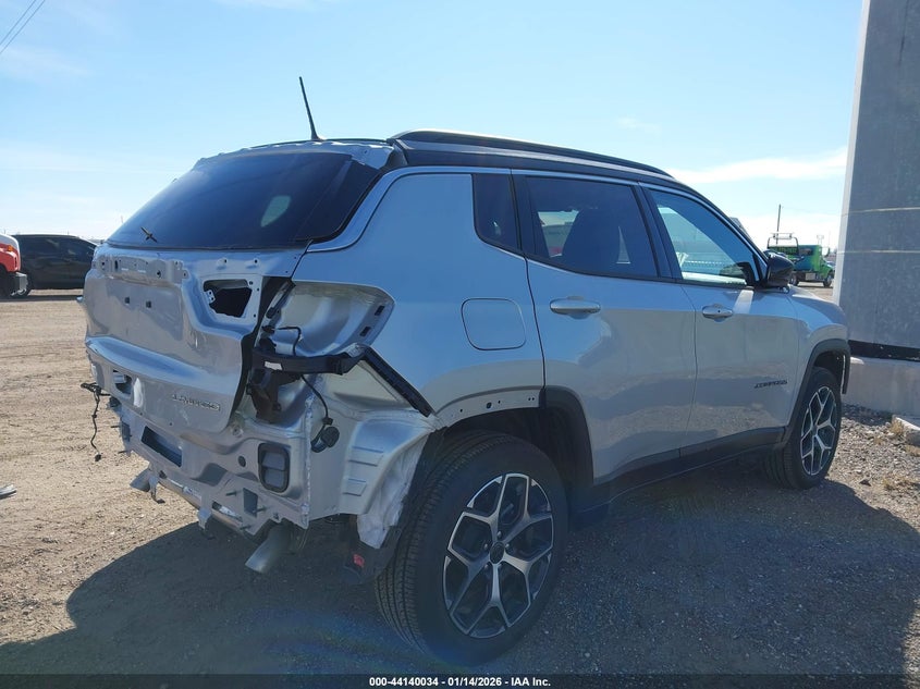 Vin: 3c4njdcn8tt177971, lot: 44635964, jeep compass limited 20264