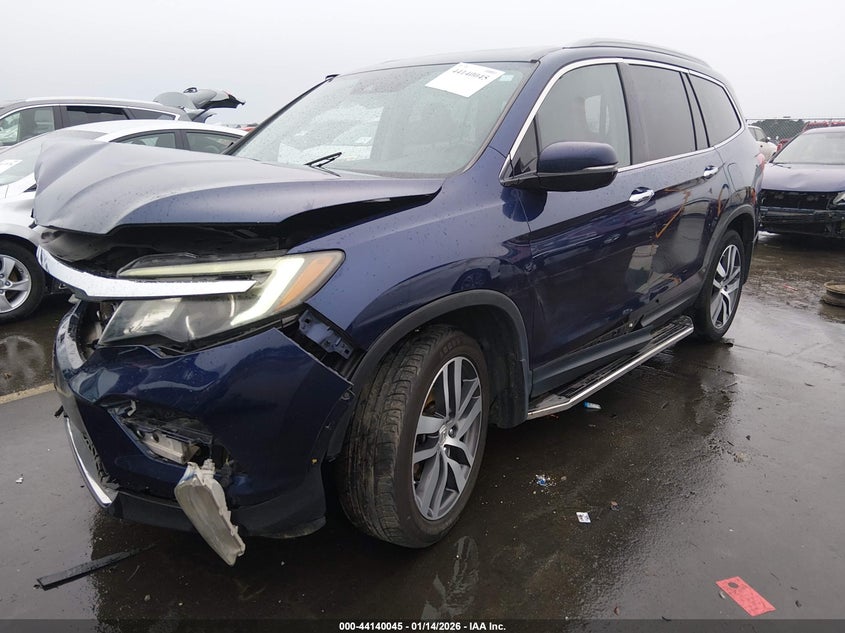Vin: 5fnyf6h95gb061525, lot: 44635975, honda pilot touring 20162