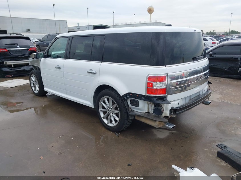 Vin: 2fmgk5d86hba03626, lot: 44635976, ford flex limited 20173