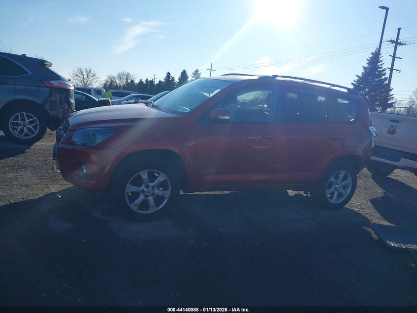 2012 Toyota Rav 4 2.5 Limited Red Lot 111044140088 Vin 2T3DF4DVXCW262265