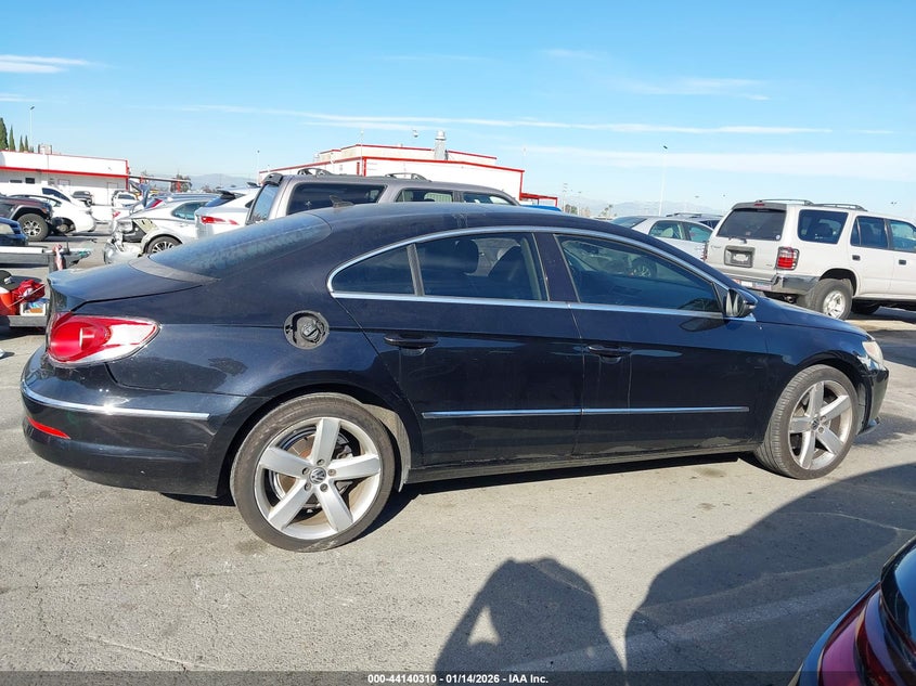 2012 Volkswagen Cc Lux Plus VIN: WVWHP7AN5CE552165 Lot: 44140310
