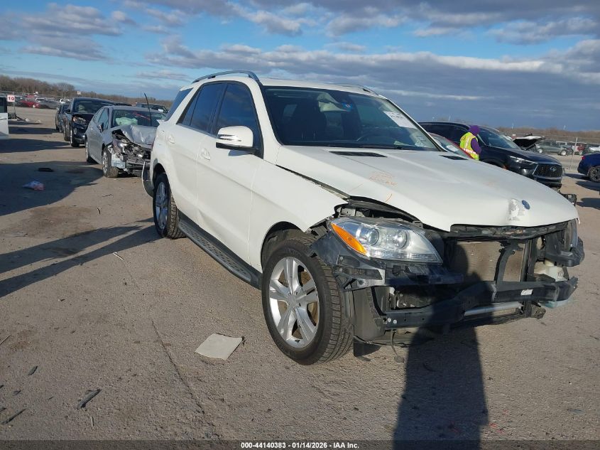 2012 Mercedes-Benz Ml 350 4Matic