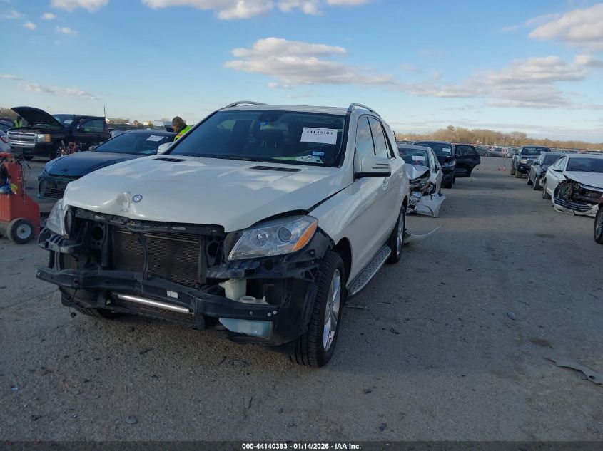 2012 Mercedes-Benz Ml 350 4Matic