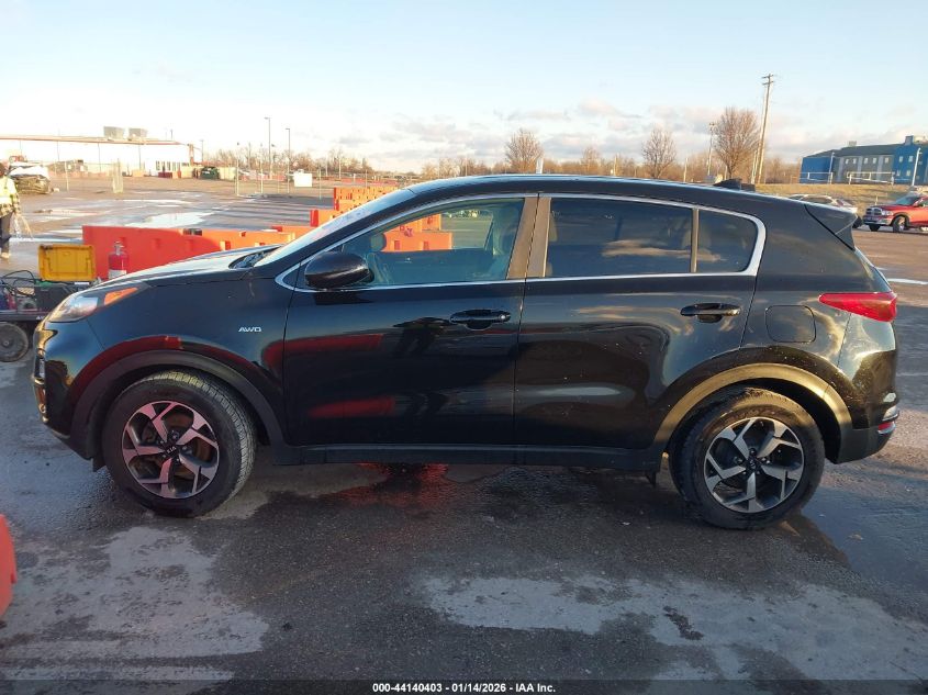 2021 Kia Sportage Lx VIN: KNDPMCAC2M7892763 Lot: 44140403