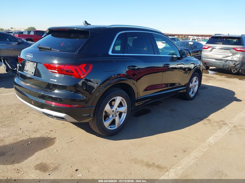 Vin: wa1becf3xl1046165, lot: 44636369, audi q3 premium plus 45 tfsi quattro tiptronic 20204