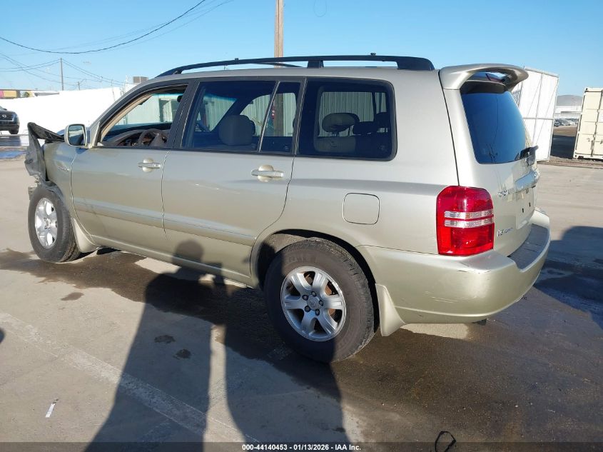 2003 Toyota Highlander Base V6