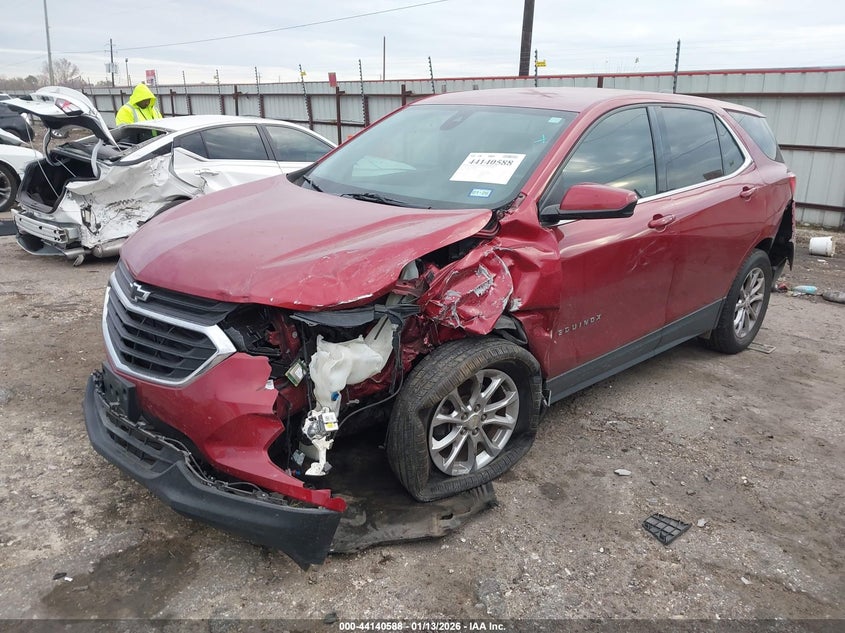 VIN 2GNAXKEV0L6232004 2020 CHEVROLET EQUINOX FWD LT 1.5L TURBO