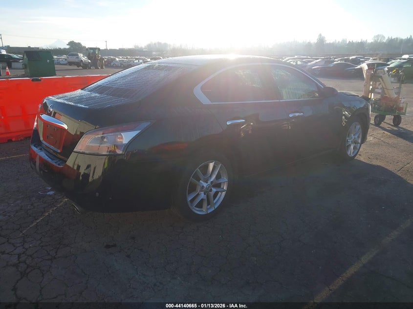 2012 Nissan Maxima 3.5 3.5 S 3.5 Sv Black Lot 111044140665 Vin 1N4AA5AP4CV151138
