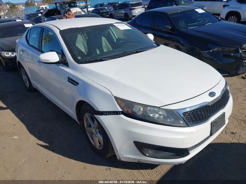 2012 Kia Optima 2.4 Ex white Lot 111044140709 Vin 5XXGN4A78CG059108