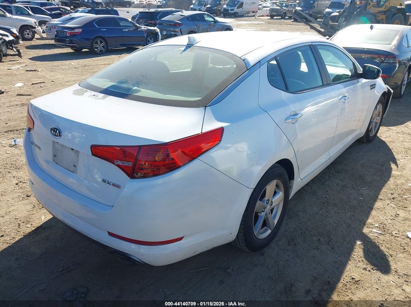 2012 Kia Optima 2.4 Ex white Lot 111044140709 Vin 5XXGN4A78CG059108