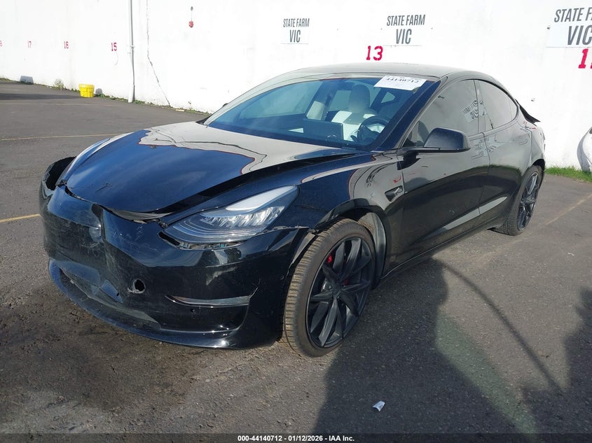VIN 5YJ3E1EB0KF421431 2019 TESLA MODEL 3 LONG RANGE/PERFORMANCE