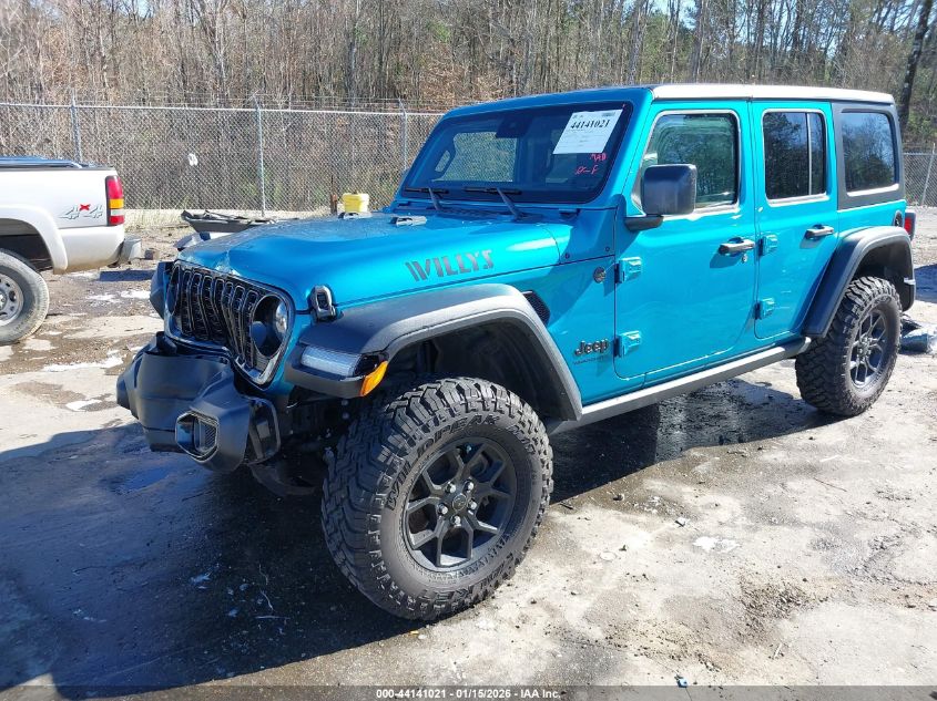 2024 Jeep Wrangler 4-Door Willys 4X4