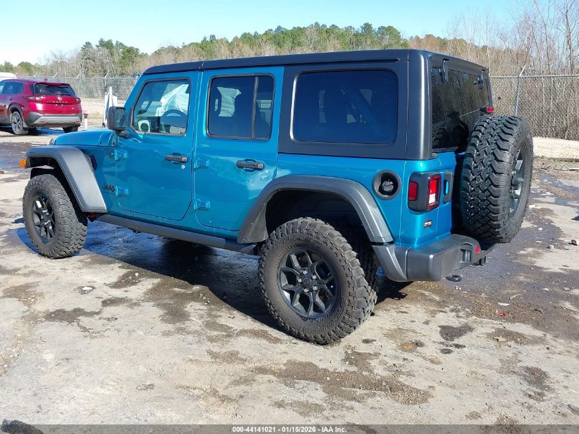 2024 Jeep Wrangler 4-Door Willys 4X4