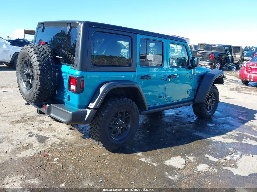 2024 Jeep Wrangler 4-Door Willys 4X4