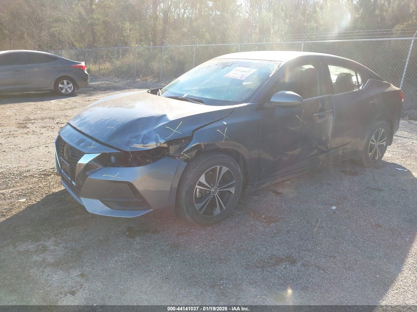 2022 Nissan Sentra Sv Xtronic Cvt
