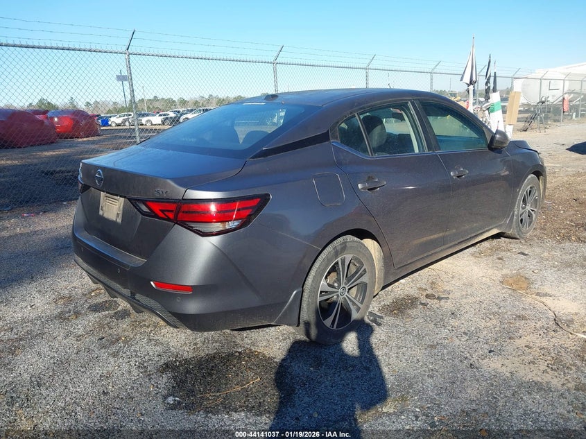 2022 Nissan Sentra Sv Xtronic Cvt