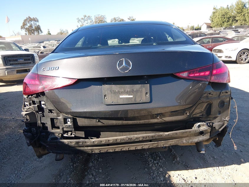 VIN W1KAF4GB2PR093942 2023 MERCEDES-BENZ C 300 SEDAN