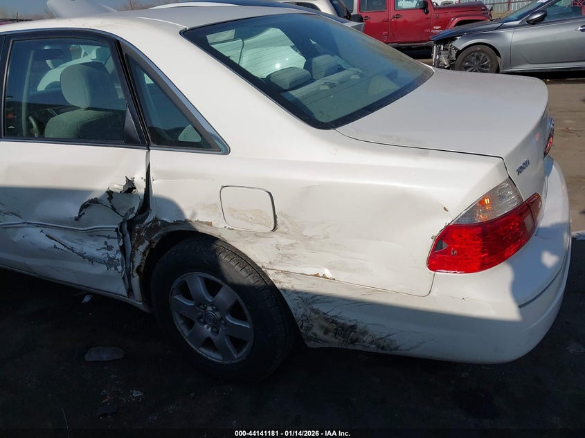 2003 Toyota Avalon Xl VIN: 4T1BF28B33U322763 Lot: 44141181