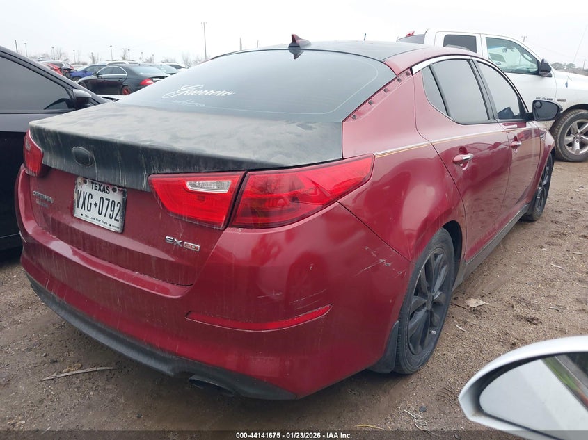 Vin: 5xxgn4a79eg330051, lot: 44637607, kia optima ex 20144