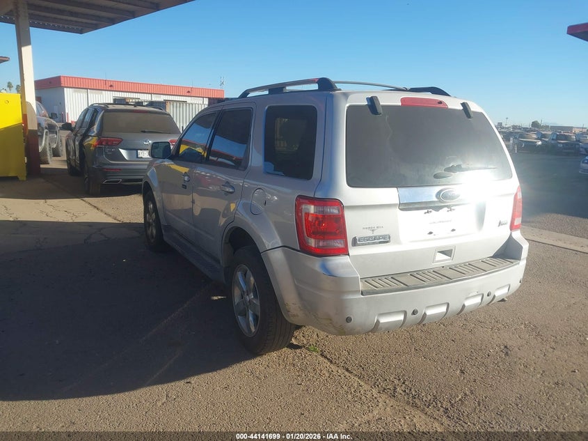 2012 Ford Escape 3.0 Limited silver Lot 111044141699 Vin 1FMCU0EG4CKB55131