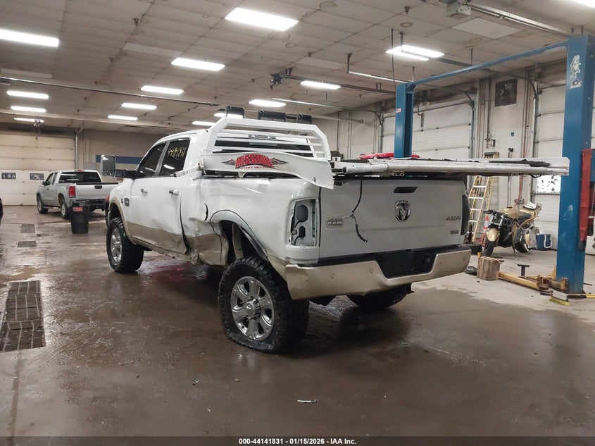 2012 Ram 2500 6.7 white Lot 111044141831 Vin 3C6UD5GL6CG164167