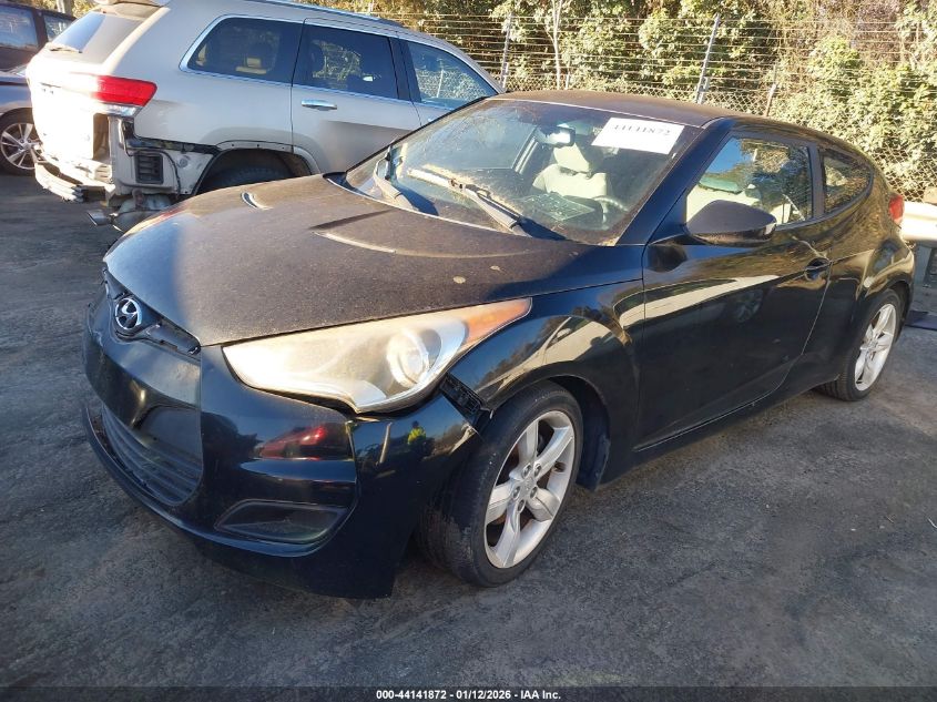 2012 Hyundai Veloster Base W/Gray