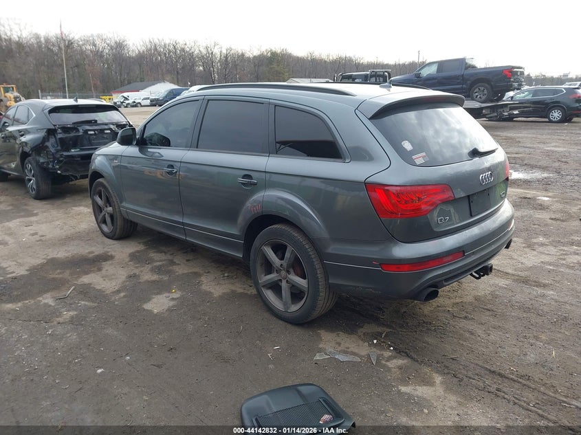 2015 Audi Q7 3.0T S Line Prestige