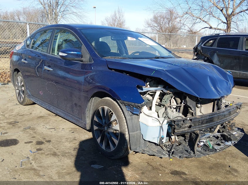 3N1AB7AP8KY222087 2019 Nissan Sentra Sr auction photo 1