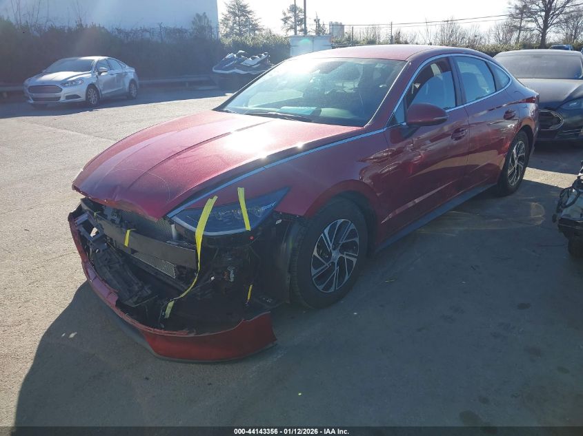 2023 Hyundai Sonata Hybrid Blue