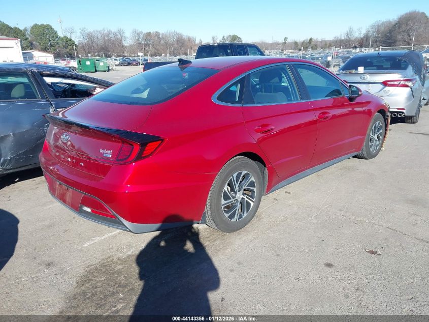 2023 Hyundai Sonata Hybrid Blue