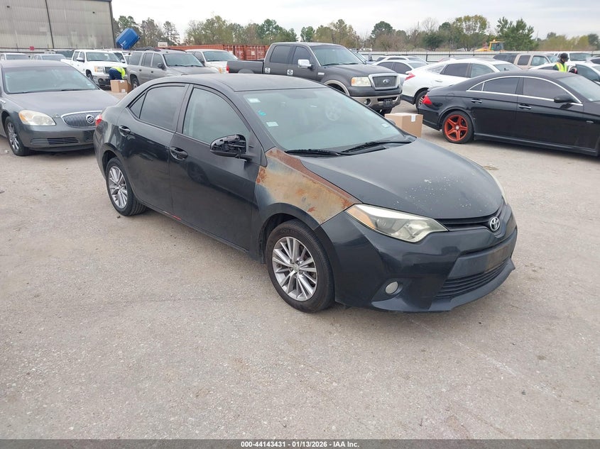 2T1BURHE0EC104387 2014 Toyota Corolla Le Plus auction photo 1