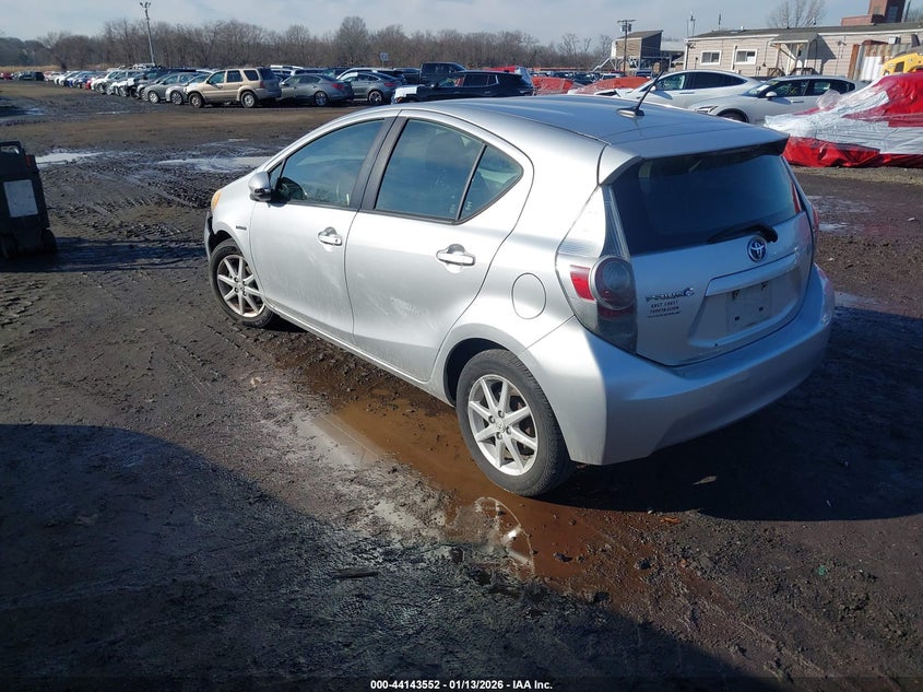 2013 Toyota Prius C Three
